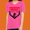 Missy's Relaxed Jersey Short-Sleeve V-Neck T-Shirt Thumbnail
