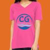 Missy's Relaxed Jersey Short-Sleeve V-Neck T-Shirt Thumbnail