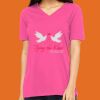 Missy's Relaxed Jersey Short-Sleeve V-Neck T-Shirt Thumbnail
