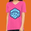 Missy's Relaxed Jersey Short-Sleeve V-Neck T-Shirt Thumbnail