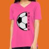 Missy's Relaxed Jersey Short-Sleeve V-Neck T-Shirt Thumbnail