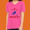 Missy's Relaxed Jersey Short-Sleeve V-Neck T-Shirt Thumbnail