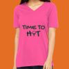 Missy's Relaxed Jersey Short-Sleeve V-Neck T-Shirt Thumbnail