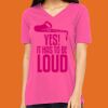 Missy's Relaxed Jersey Short-Sleeve V-Neck T-Shirt Thumbnail