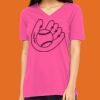 Missy's Relaxed Jersey Short-Sleeve V-Neck T-Shirt Thumbnail