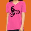 Missy's Relaxed Jersey Short-Sleeve V-Neck T-Shirt Thumbnail