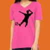 Missy's Relaxed Jersey Short-Sleeve V-Neck T-Shirt Thumbnail