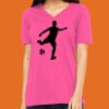 Missy's Relaxed Jersey Short-Sleeve V-Neck T-Shirt Thumbnail