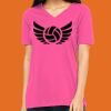 Missy's Relaxed Jersey Short-Sleeve V-Neck T-Shirt Thumbnail