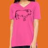 Missy's Relaxed Jersey Short-Sleeve V-Neck T-Shirt Thumbnail