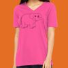 Missy's Relaxed Jersey Short-Sleeve V-Neck T-Shirt Thumbnail