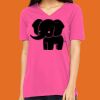 Missy's Relaxed Jersey Short-Sleeve V-Neck T-Shirt Thumbnail