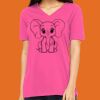 Missy's Relaxed Jersey Short-Sleeve V-Neck T-Shirt Thumbnail