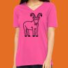 Missy's Relaxed Jersey Short-Sleeve V-Neck T-Shirt Thumbnail
