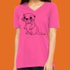 Missy's Relaxed Jersey Short-Sleeve V-Neck T-Shirt Thumbnail