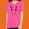 Missy's Relaxed Jersey Short-Sleeve V-Neck T-Shirt Thumbnail