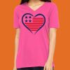 Missy's Relaxed Jersey Short-Sleeve V-Neck T-Shirt Thumbnail