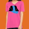 Missy's Relaxed Jersey Short-Sleeve V-Neck T-Shirt Thumbnail