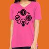 Missy's Relaxed Jersey Short-Sleeve V-Neck T-Shirt Thumbnail