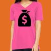 Missy's Relaxed Jersey Short-Sleeve V-Neck T-Shirt Thumbnail