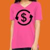 Missy's Relaxed Jersey Short-Sleeve V-Neck T-Shirt Thumbnail