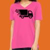 Missy's Relaxed Jersey Short-Sleeve V-Neck T-Shirt Thumbnail