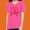 Missy's Relaxed Jersey Short-Sleeve V-Neck T-Shirt Thumbnail