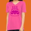 Missy's Relaxed Jersey Short-Sleeve V-Neck T-Shirt Thumbnail