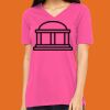 Missy's Relaxed Jersey Short-Sleeve V-Neck T-Shirt Thumbnail