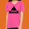 Missy's Relaxed Jersey Short-Sleeve V-Neck T-Shirt Thumbnail
