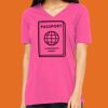 Missy's Relaxed Jersey Short-Sleeve V-Neck T-Shirt Thumbnail