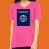 Missy's Relaxed Jersey Short-Sleeve V-Neck T-Shirt Thumbnail