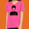 Missy's Relaxed Jersey Short-Sleeve V-Neck T-Shirt Thumbnail