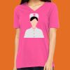 Missy's Relaxed Jersey Short-Sleeve V-Neck T-Shirt Thumbnail