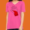 Missy's Relaxed Jersey Short-Sleeve V-Neck T-Shirt Thumbnail