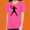 Missy's Relaxed Jersey Short-Sleeve V-Neck T-Shirt Thumbnail