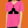 Missy's Relaxed Jersey Short-Sleeve V-Neck T-Shirt Thumbnail