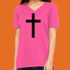 Missy's Relaxed Jersey Short-Sleeve V-Neck T-Shirt Thumbnail