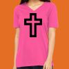 Missy's Relaxed Jersey Short-Sleeve V-Neck T-Shirt Thumbnail
