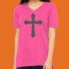 Missy's Relaxed Jersey Short-Sleeve V-Neck T-Shirt Thumbnail