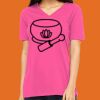 Missy's Relaxed Jersey Short-Sleeve V-Neck T-Shirt Thumbnail