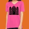 Missy's Relaxed Jersey Short-Sleeve V-Neck T-Shirt Thumbnail