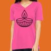 Missy's Relaxed Jersey Short-Sleeve V-Neck T-Shirt Thumbnail