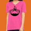 Missy's Relaxed Jersey Short-Sleeve V-Neck T-Shirt Thumbnail