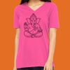 Missy's Relaxed Jersey Short-Sleeve V-Neck T-Shirt Thumbnail