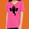 Missy's Relaxed Jersey Short-Sleeve V-Neck T-Shirt Thumbnail