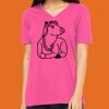Missy's Relaxed Jersey Short-Sleeve V-Neck T-Shirt Thumbnail