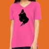 Missy's Relaxed Jersey Short-Sleeve V-Neck T-Shirt Thumbnail