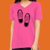 Missy's Relaxed Jersey Short-Sleeve V-Neck T-Shirt Thumbnail