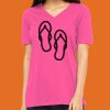 Missy's Relaxed Jersey Short-Sleeve V-Neck T-Shirt Thumbnail